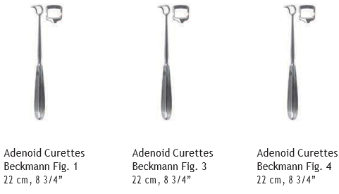 Tonsillectomy Instrument Set